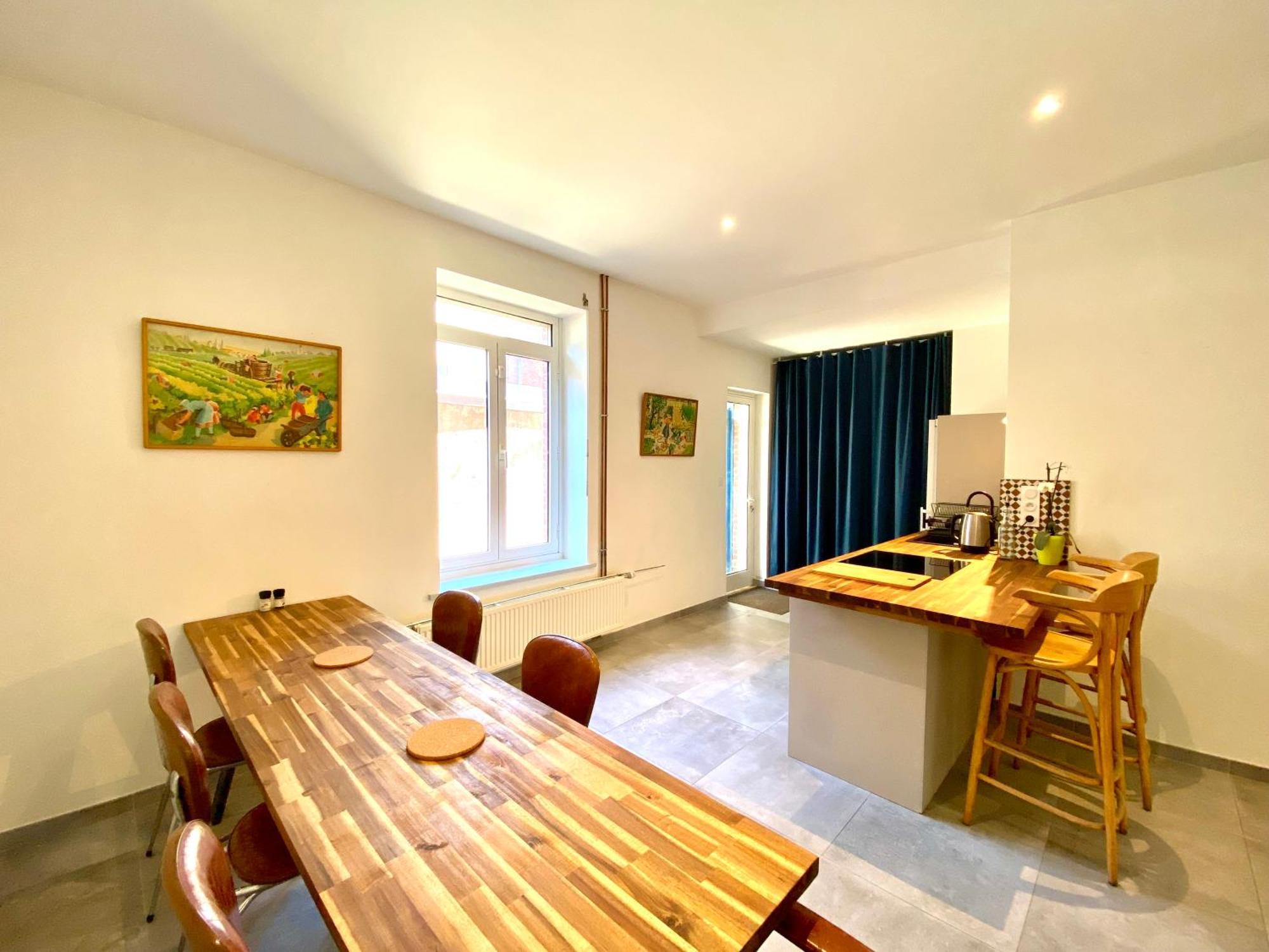Oasis Urbaine - Spacieux Et Calme Avec Patio Lille Dış mekan fotoğraf